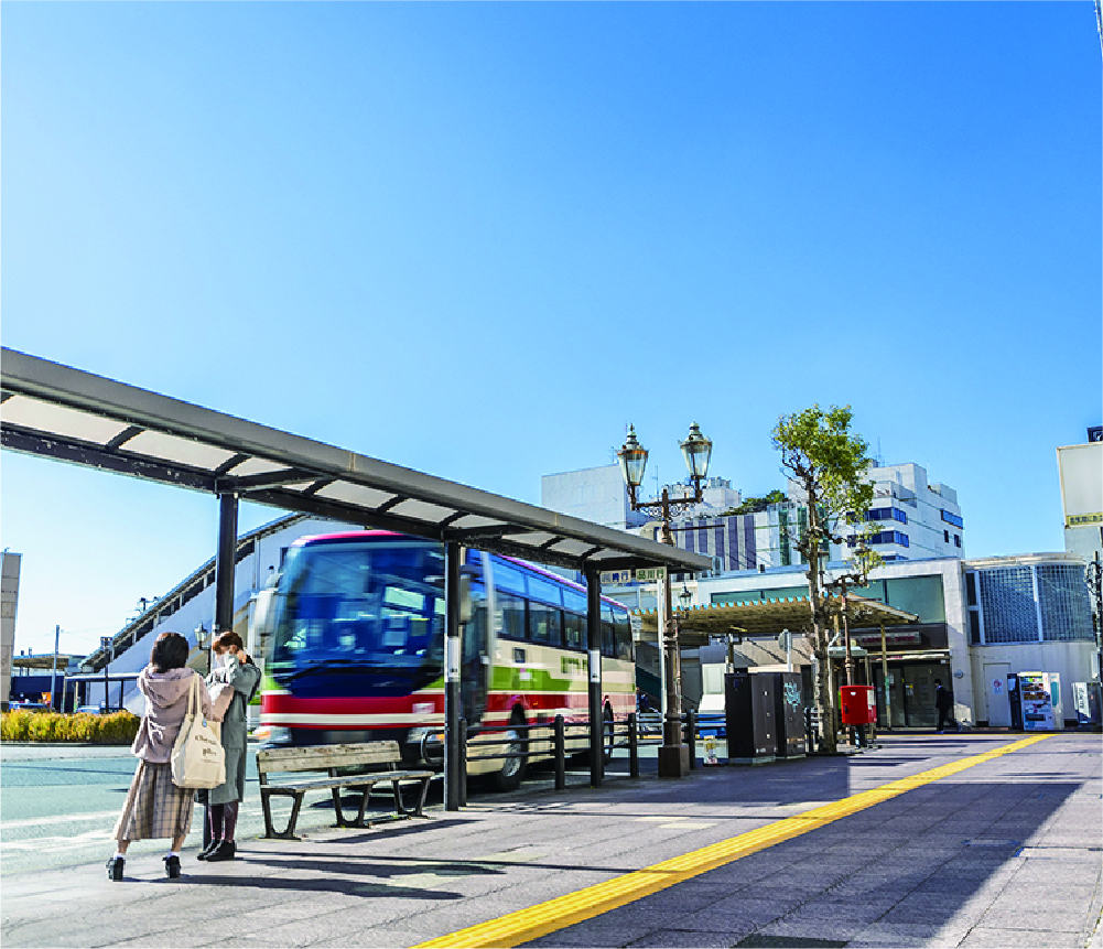 木更津駅東口バスターミナル